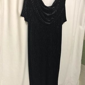 Velvet formal dress
